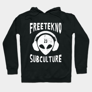 Freetekno Subculture Tekkno 23 Hoodie